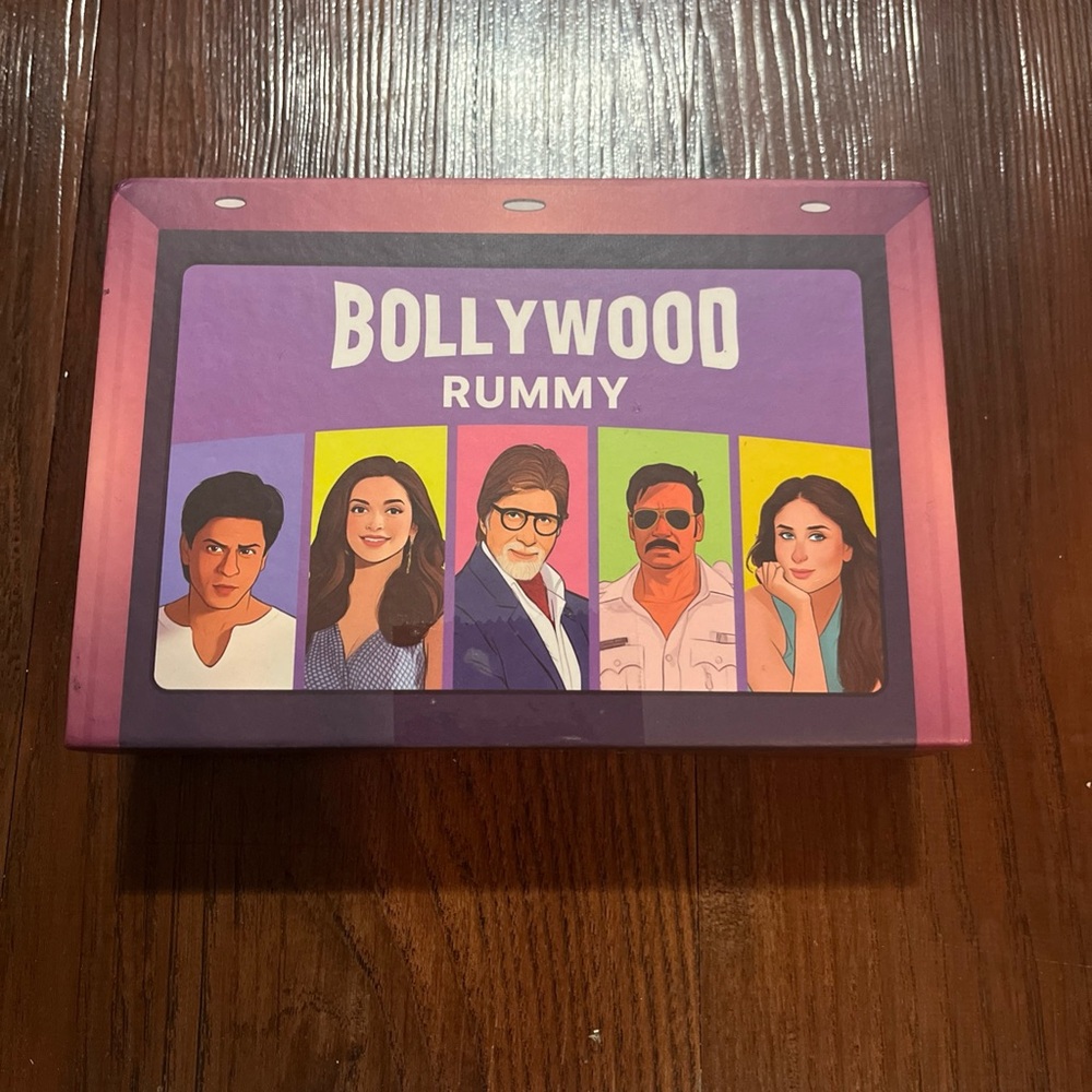 Bollywood Rummy Card Game - Purple - Picture 1 of 6